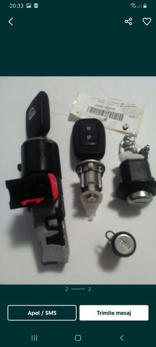 Contact Dacia Logan 2 Sandero 2 Duster Dokker Lodgy set O.E.M noi set