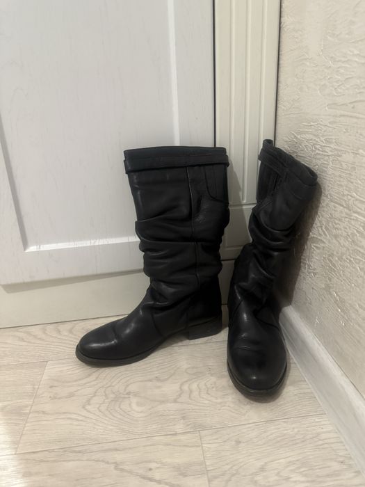 Сапоги кожа Португплия