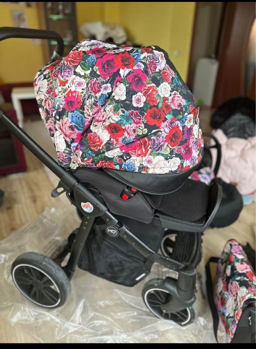 Комбинирана количка Baby Active Musse Rose Gold + ПОДАРЪК !!!