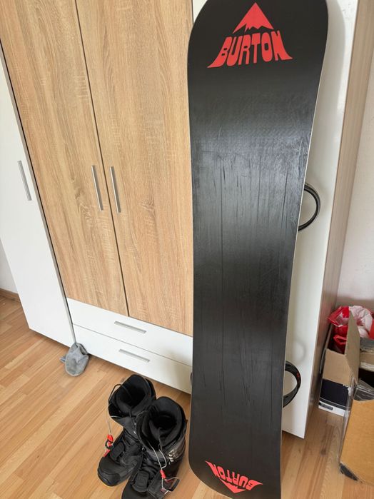 сноуборд с обувки  BURTON