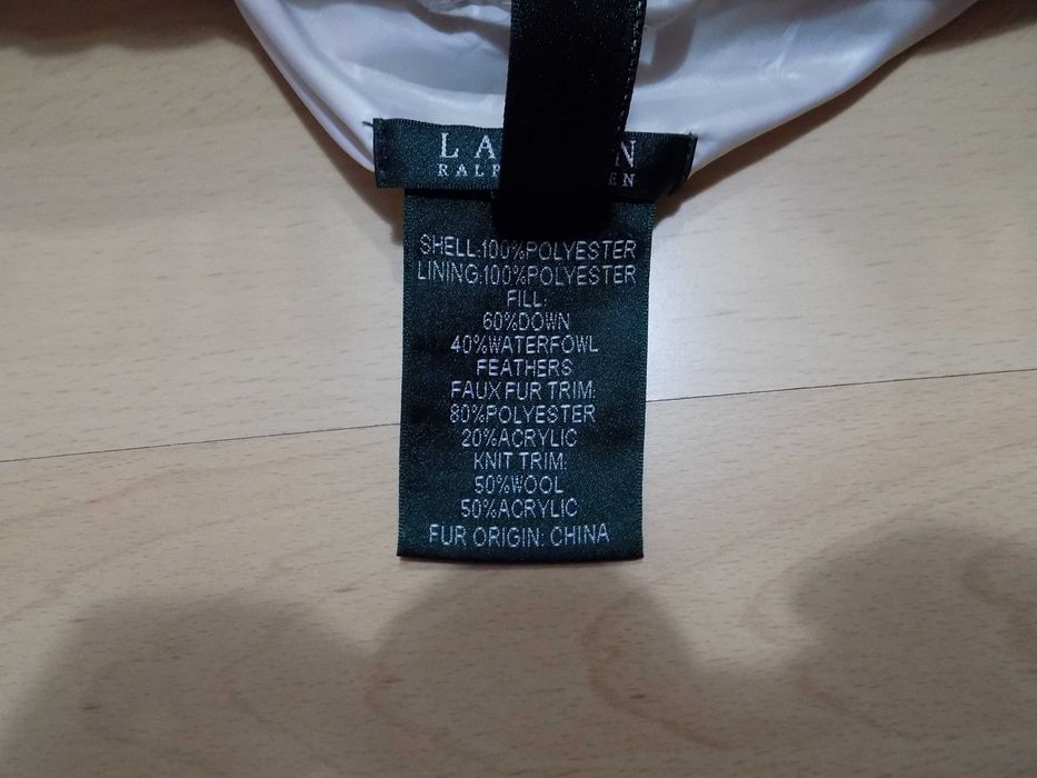 пухено яке polo ralph lauren пухенка парка зимно дамско оригинално L