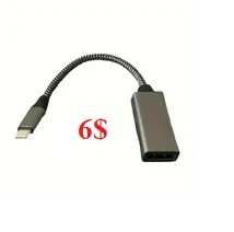 Переходник с USB-C 3.1 на Dp/HDMI - совместимый 8K