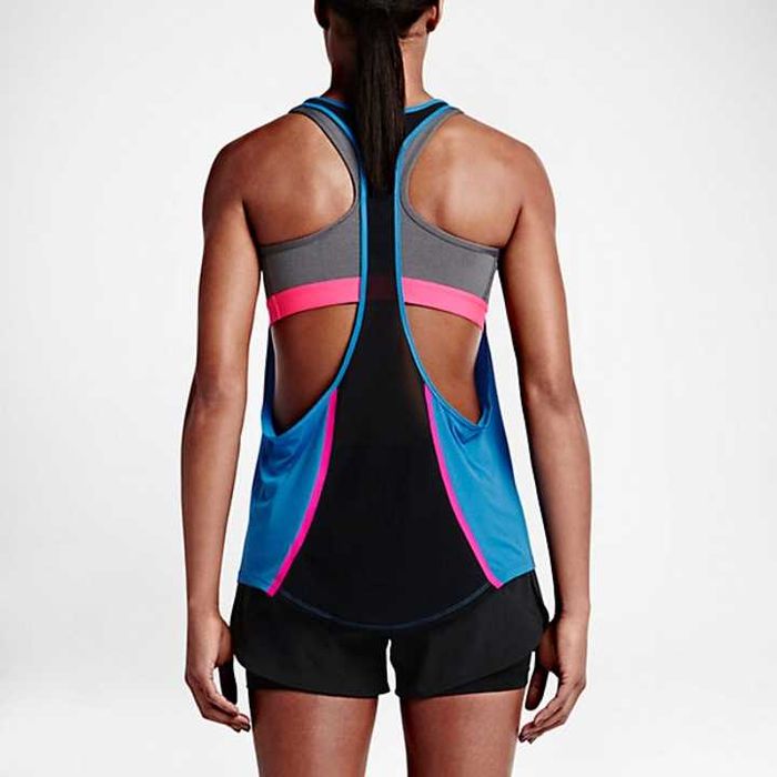 Найк Nike Flow Graphic Dri Fit женски спортен потник размер L