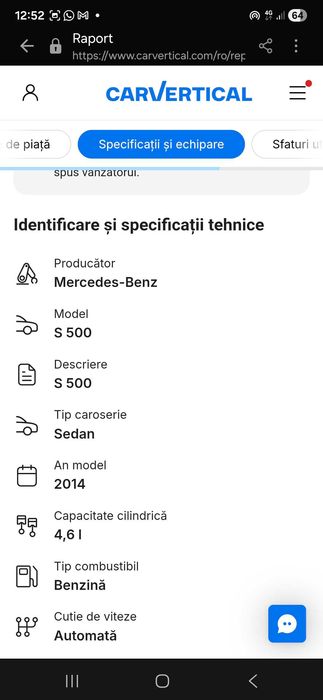 Mercedes benz  s 500