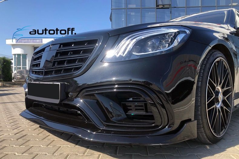 Grila Mercedes S-Class W222 (2013-2020) Black Facelift Design