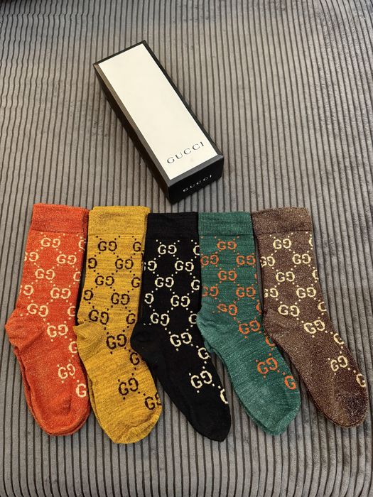 Комплект чорапи GUCCI Unisex 5-броя.