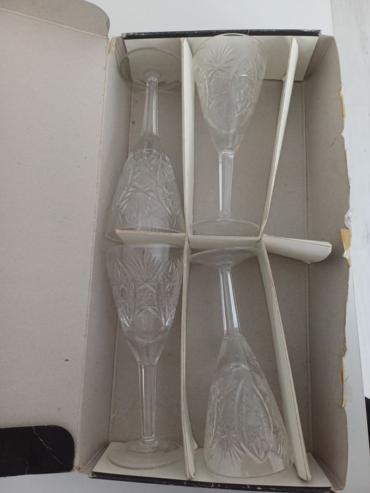 Хрустальные фужеры недорого