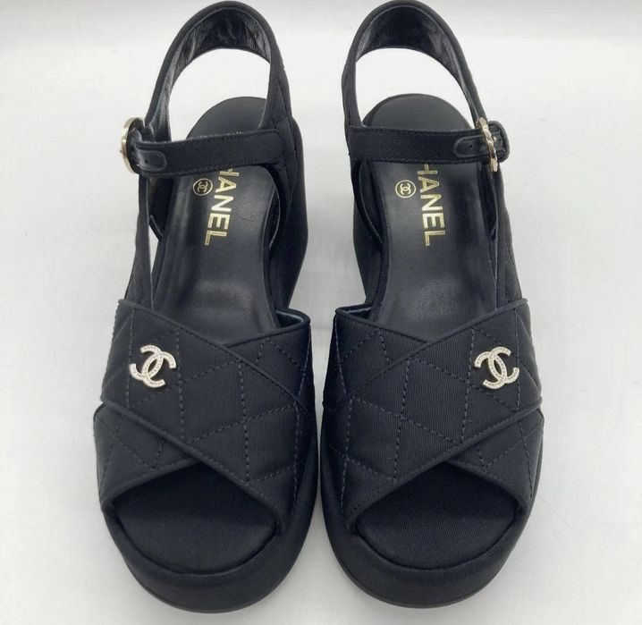 Chanel сандали платформа 38