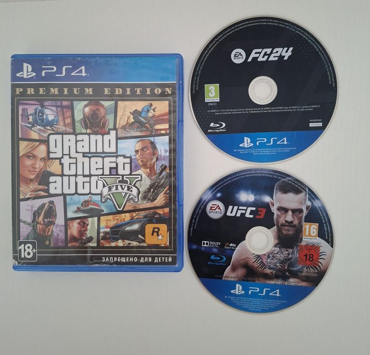 Диски для PlayStation 4