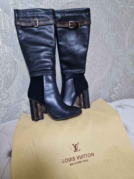 Cizme piele naturala superbe LV