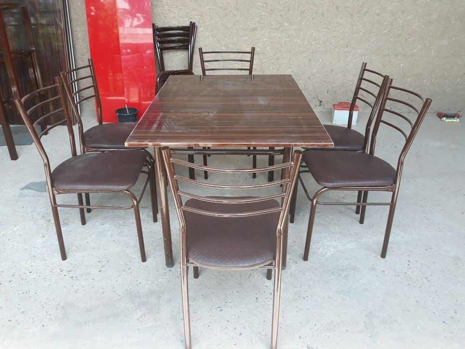 Кухонный стол стул оптом нархта харид килинг 4 та стулл 1 та стол бор