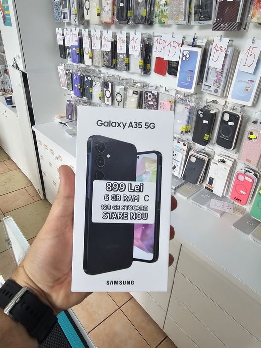 Galaxy A35 5G, 6/128 GB, Sigilat, Garanție