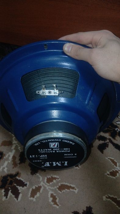 Колонки P.AUDIO HP-12T 2 шт — 1 с коробом, 1 только динамик