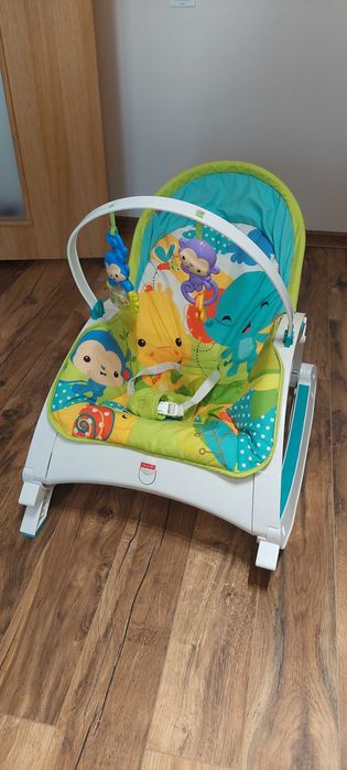 Бебешки шезлонг,столче с музикален бутон