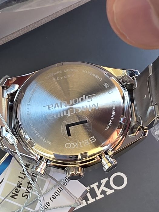 Seiko SSC801P1 Macchina Sportiva Solar