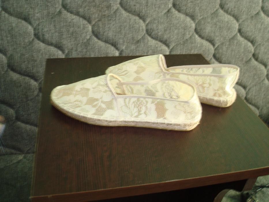 Pantofi - opincute dantela