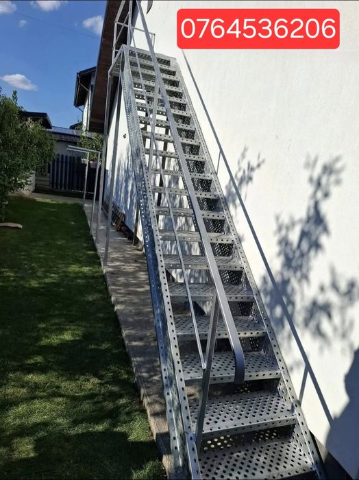Super oferta Vând scări si trepte metalice galvanizate, ideale pentru