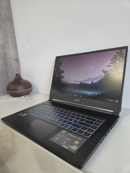Laptop Gaming MSI Stealth 15M I7 12Th, RTX 3060 6Gb, 1T SSD, 16Gb RAM