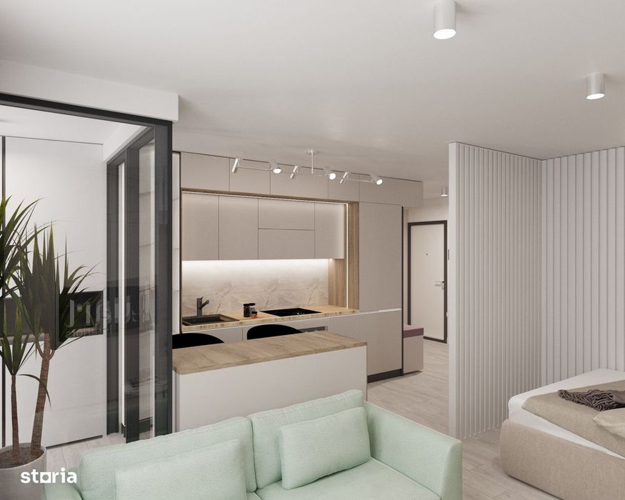 Ap. 1 Cameră - Dezvoltator: Comat Towers, 42mp, Păcurari