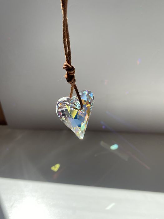 Колие сърце Swarovski