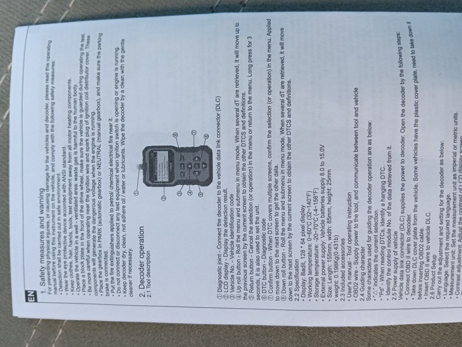 Vând tester auto