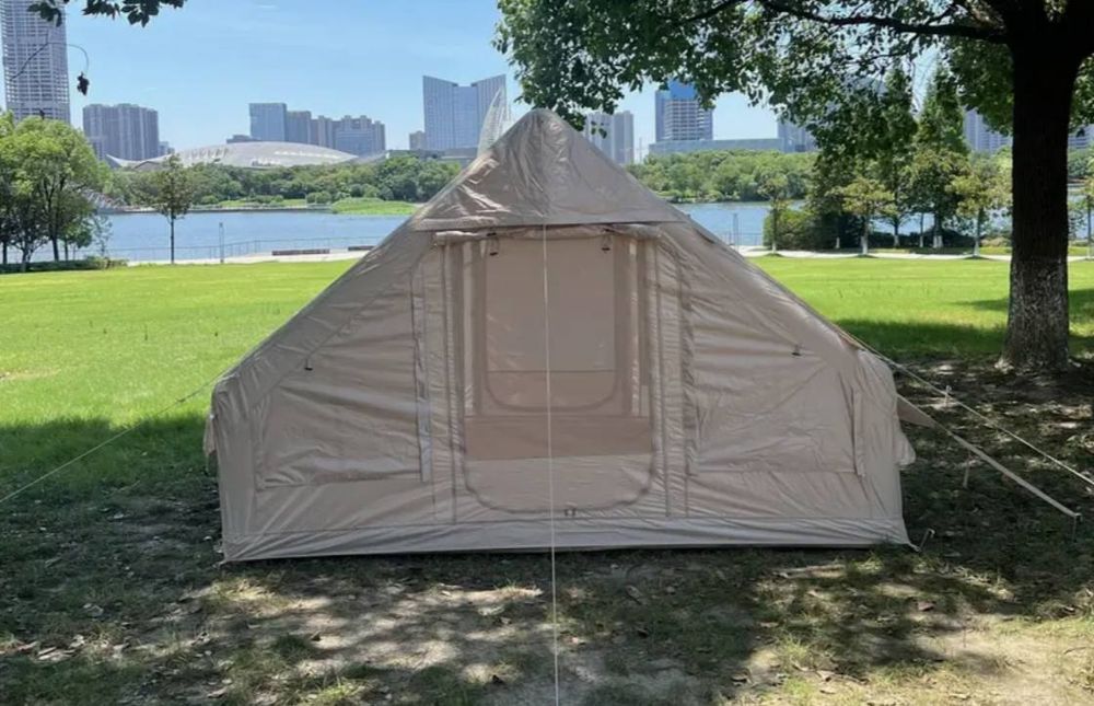 Надувная палатка 600d OXFORD для рыбалки, для охоты и для пикника