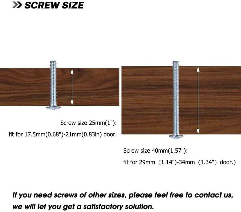 Mâner mobila pachet de 5, inox, diferite dimensiuni