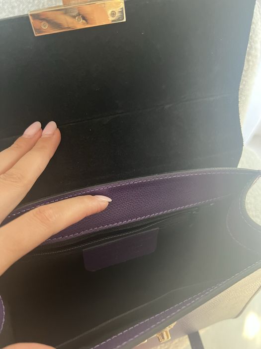 Geanta din piele naturala Made in Italy