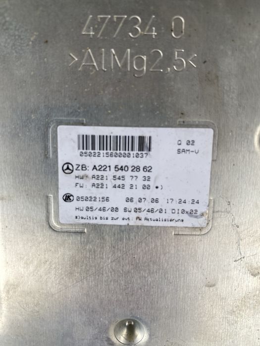 Sam Fata Mercedes S W221 2005/2009 Pret 800 lei