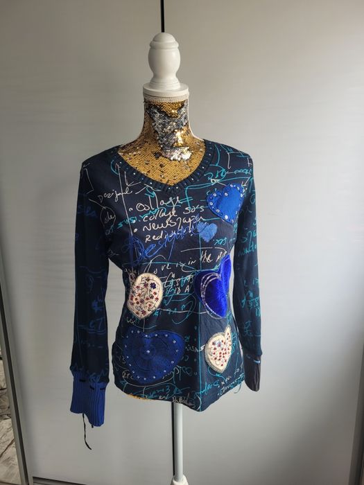 Bluza albastra Desigual