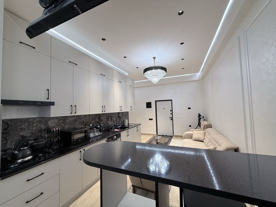 Стильная студия 47 м² «под ключ» в новом ЖК на Ялангаче!
