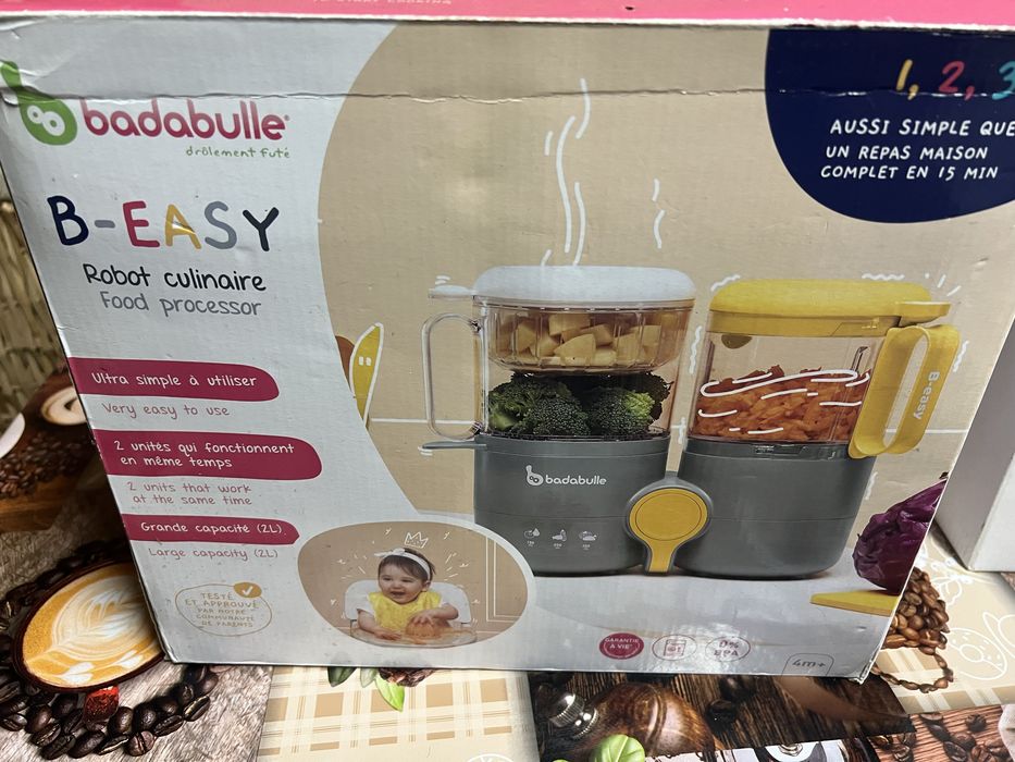 Aparat cu aburi si blender