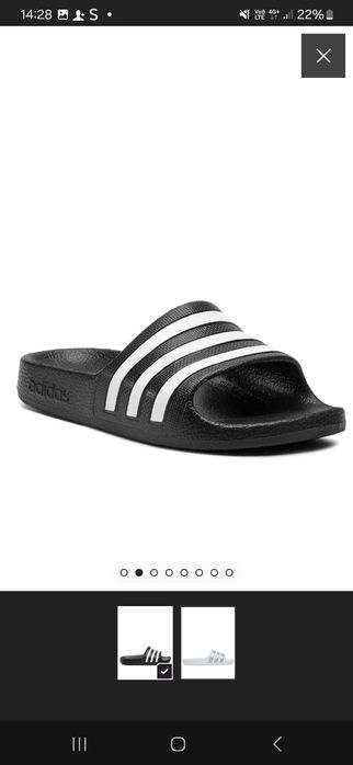 Papuci originali adidas