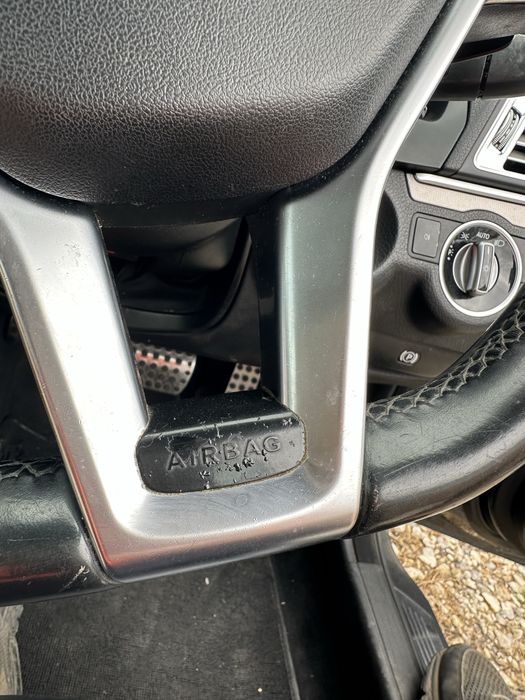 Волан AMG с airbag Mercedes benz w204 w207 w212 w218 C E CLS амг