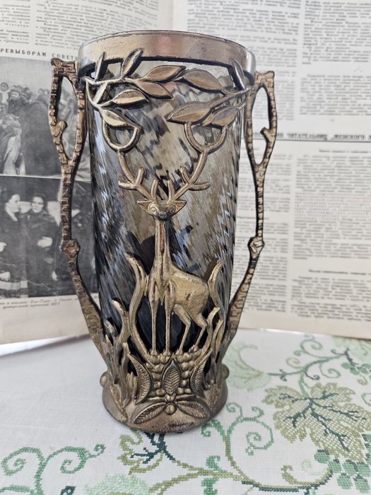 Ваза с оленем, СССР