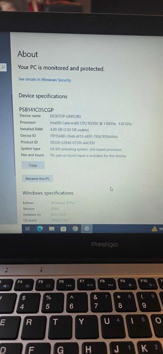 Лаптоп Prestigio Notebook 145 C5