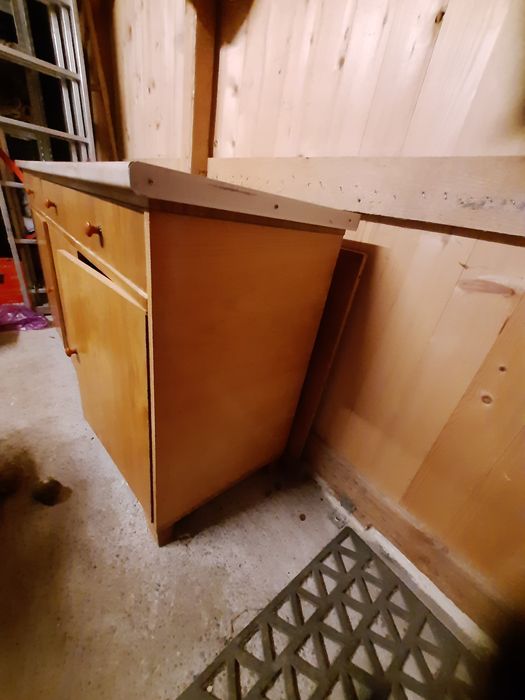 corp bucatarie din pal si furnir