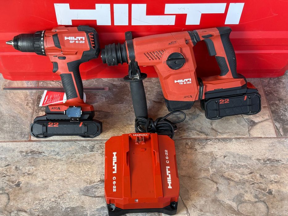 Hilti Nuron комплект TE 6-22 + SF 6-22 + 2 батерии