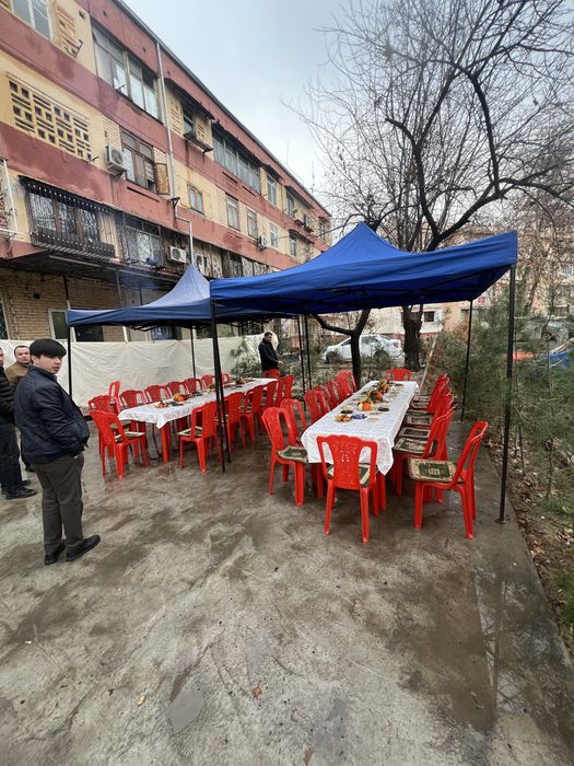 24/7 пракат аренда стул стол навес козон учок