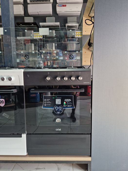 Газовая плита Artel Apetito 01G чёрный матовый