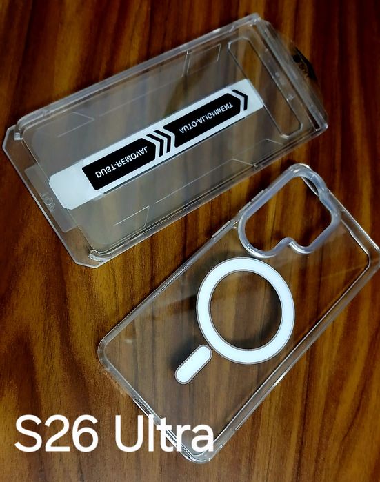 Husa Clear Cover MagSaffe Samsung S26 Ultra!
