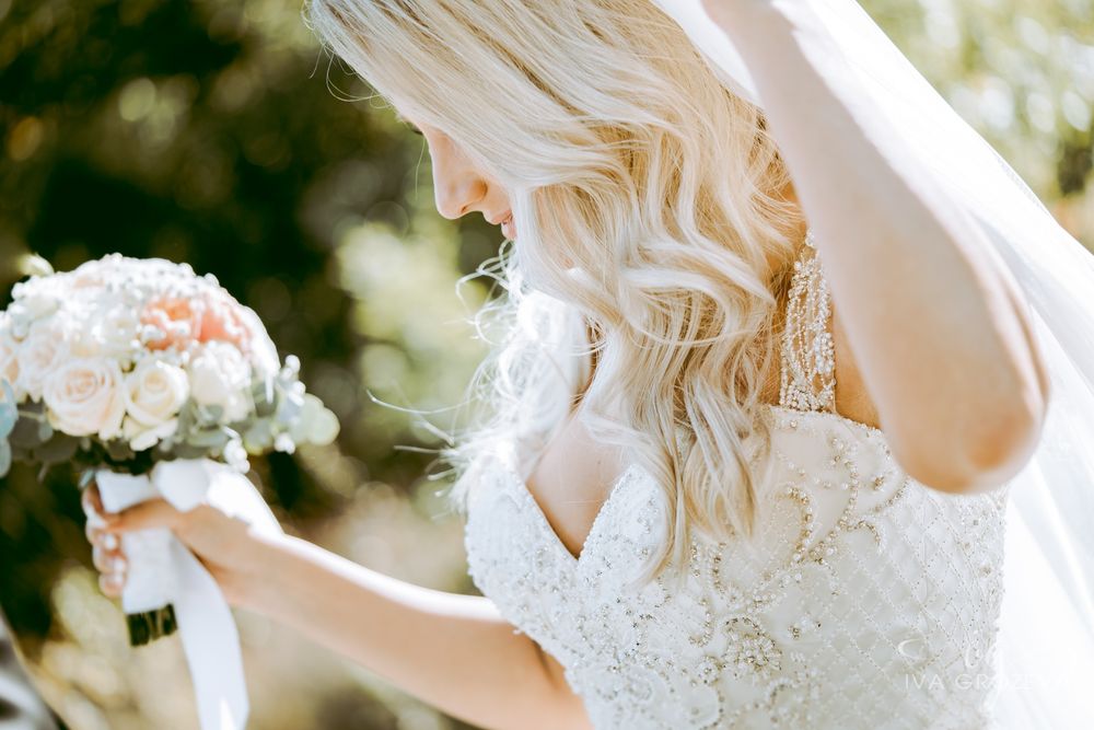 Сватбена рокля Justin Alexander с кристали Swarovski