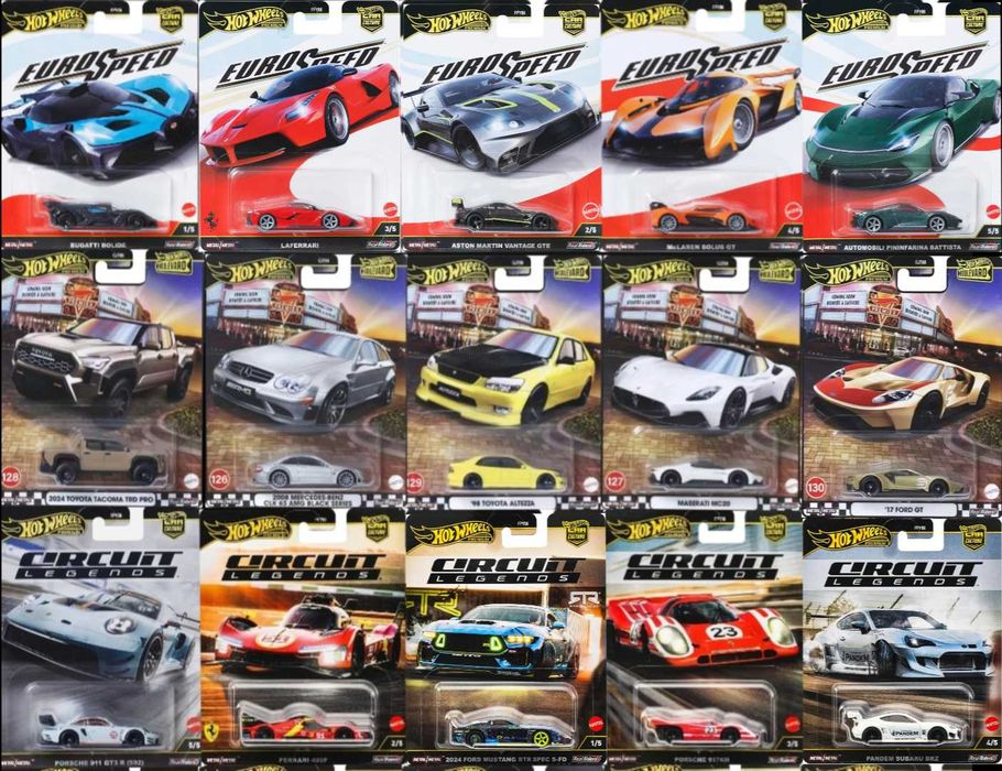 Метални колички Hot Wheels мащаб 1:64.Нови,в неразпечатвани блистери