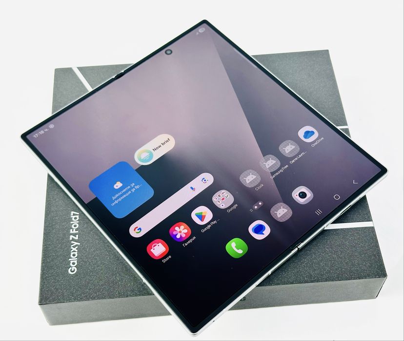 НОВ! Samsung Galaxy Z Fold 7 5G 512GB Silver Shadow 2г. Гаранция!