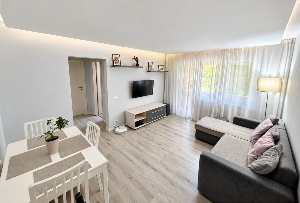 3 camere, etaj 1, renovat complet, mobilat, instalații refăcute, Brazda - Gulliver — fotografia 1