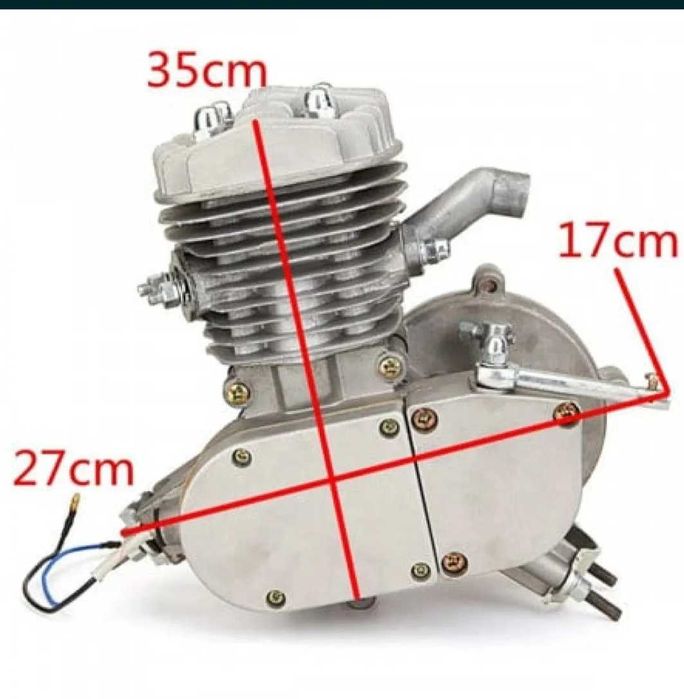 Двигател за колело/ТАЙГА/50/80/100куб велодвигатели.
