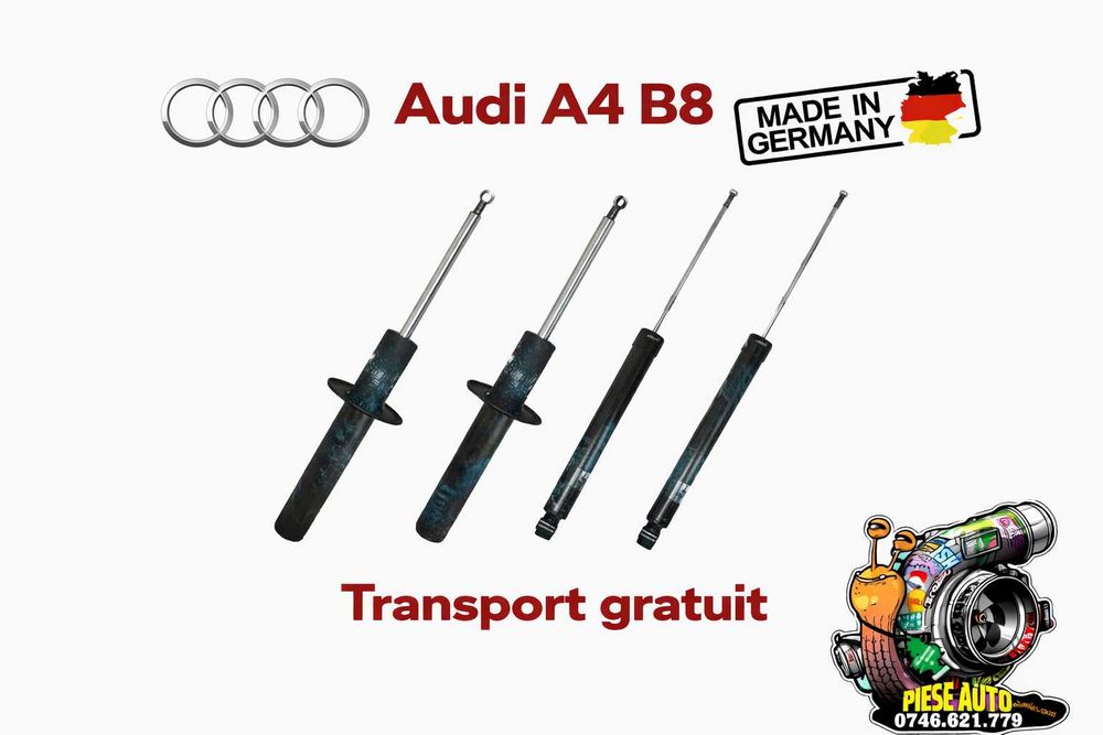 Set amortizoare Audi A4 B8 2008-2015 + Transport Gratuit