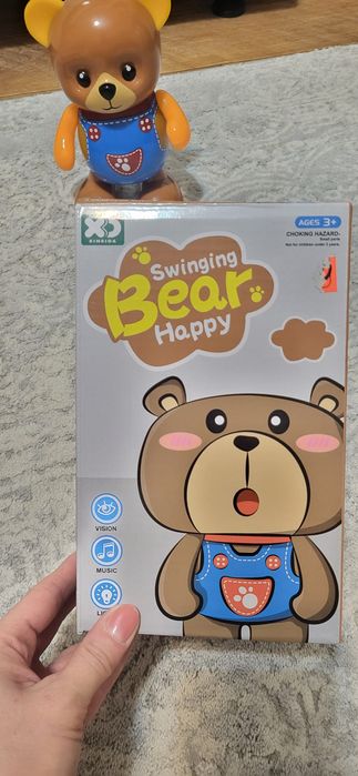 Танцующий мишка игрушка