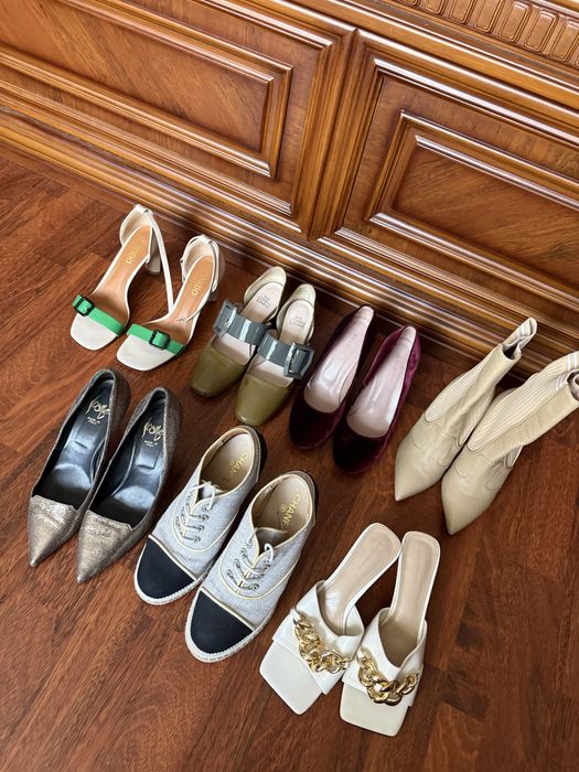 7 туфель , размер 39