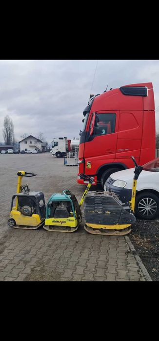Închiriere plăci compactoare Ammann Wacker Bomag DIESEL 205-405kg
